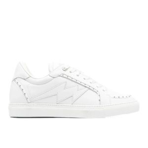 Zadig&Voltaire La Flash Women’s low top leather sneakers - Size 7 White
